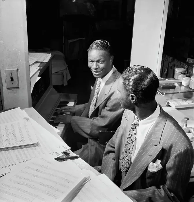Framed Print : Portrait of Nat King Cole, New York, N.Y. ca. June 1947. Creator: William Paul Gottlieb Framed Print : Portrait of Nat King Cole, New York, N.Y. ca. June 1947. Creator: William Paul Gottlieb