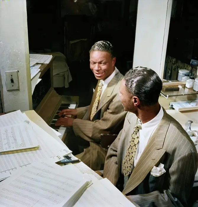 Framed Print : Portrait of Nat King Cole, New York, N.Y. ca. June 1947. Creator: William Paul Gottlieb Framed Print : Portrait of Nat King Cole, New York, N.Y. ca. June 1947. Creator: William Paul Gottlieb