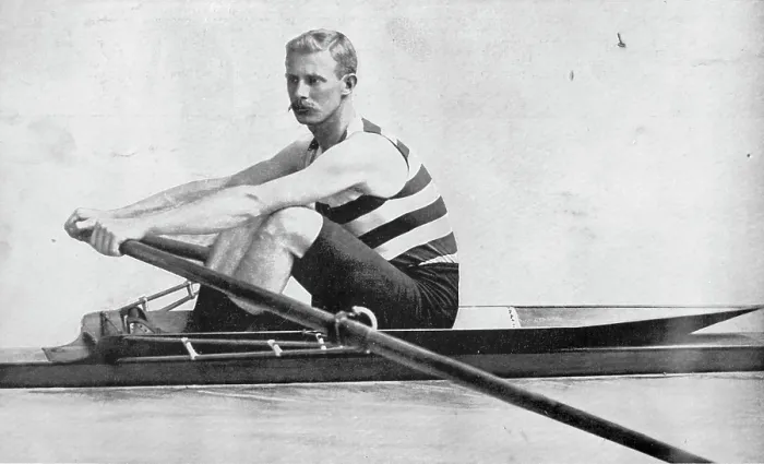 Framed Print : Portrait of the New Zealand sculler Tom Sullivan, 1896. Creator: Gordon & Co Framed Print : Portrait of the New Zealand sculler Tom Sullivan, 1896. Creator: Gordon & Co