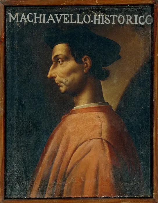 Framed Print : Portrait of Niccolo Machiavelli (1469-1527) Framed Print : Portrait of Niccolo Machiavelli (1469-1527)