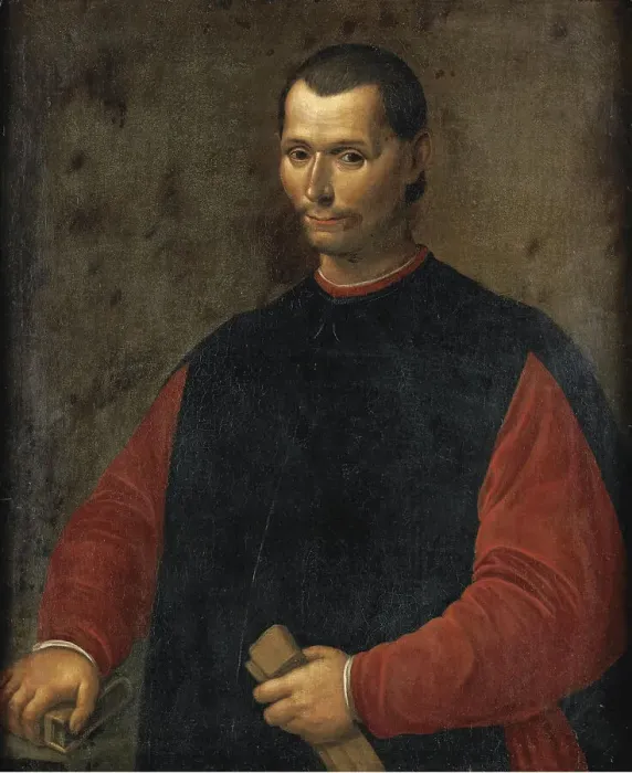 Framed Print : Portrait of Niccolo Machiavelli (1469-1527) Framed Print : Portrait of Niccolo Machiavelli (1469-1527)