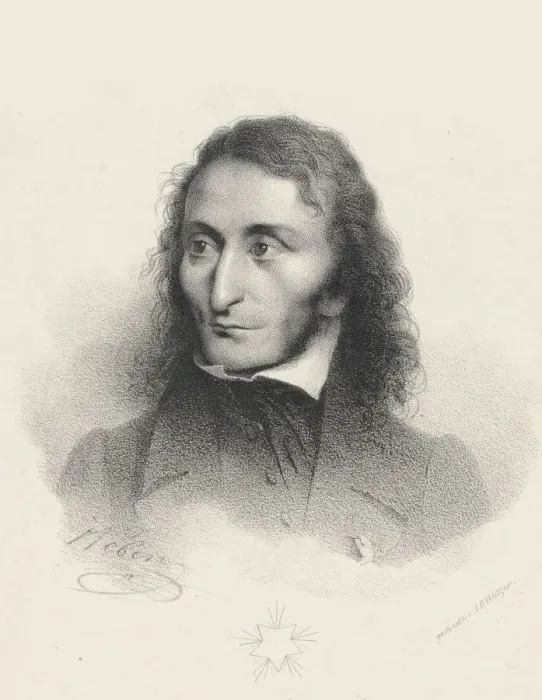 Framed Print : Portrait of Niccolo Paganini (1782-1840), 1827. Creator: Anonymous Framed Print : Portrait of Niccolo Paganini (1782-1840), 1827. Creator: Anonymous