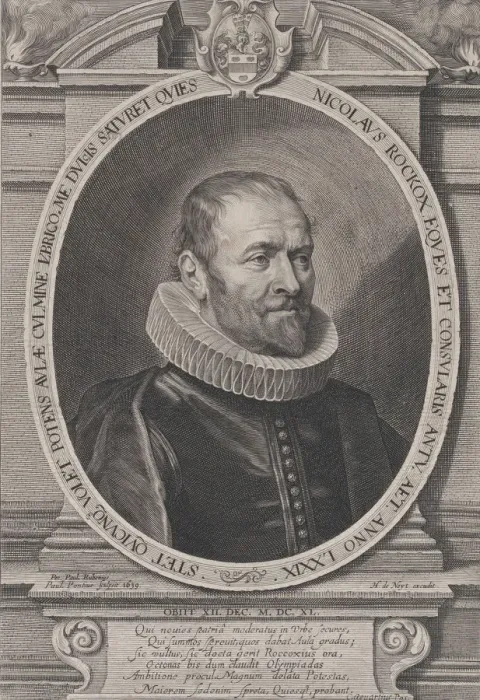 Framed Print : Portrait of Nicholaes Rockox, 1639. 1639. Creator: Paulus Pontius Framed Print : Portrait of Nicholaes Rockox, 1639. 1639. Creator: Paulus Pontius