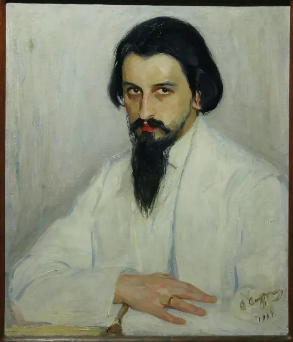 Framed Print : Portrait of Nicholas Millioti (1874-1962), 1914. Creator: Sorin, Saveli Abramovich (1878-1953) Framed Print : Portrait of Nicholas Millioti (1874-1962), 1914. Creator: Sorin, Saveli Abramovich (1878-1953)
