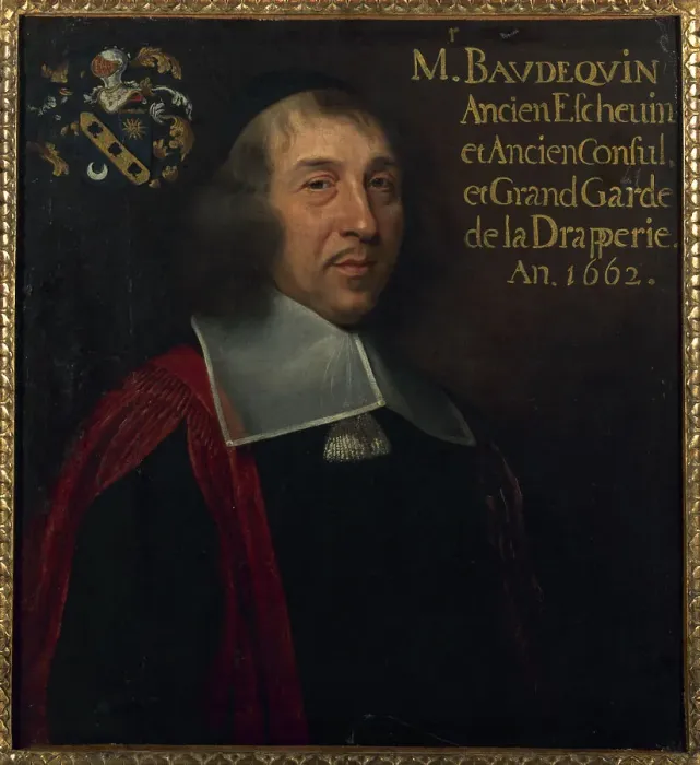 Framed Print : Portrait de Nicolas Baudequin, échevin de la Ville de Paris, 1662. Creator: Ecole Francaise Framed Print : Portrait de Nicolas Baudequin, échevin de la Ville de Paris, 1662. Creator: Ecole Francaise