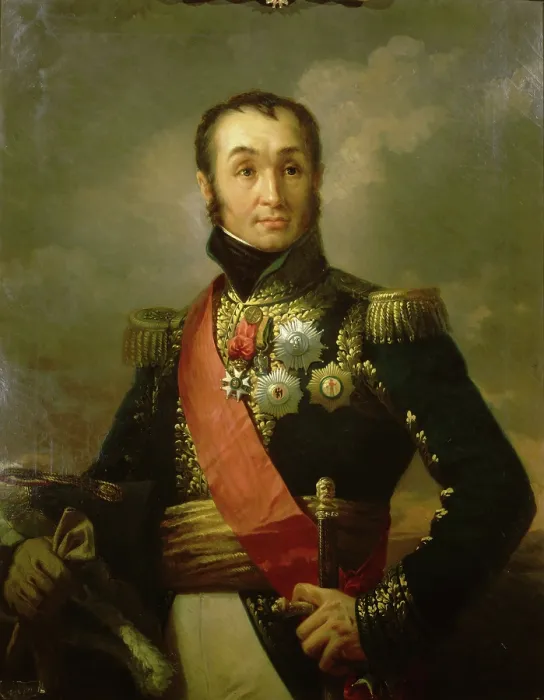 Framed Print : Portrait of Nicolas-Charles Oudinot, duc de Reggio (1767-1847), 1848. Creator: Pils, Isidore (1813-1875) Framed Print : Portrait of Nicolas-Charles Oudinot, duc de Reggio (1767-1847), 1848. Creator: Pils, Isidore (1813-1875)
