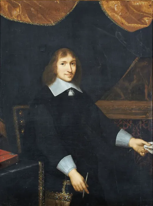 Framed Print : Portrait of Nicolas Fouquet (1615-1680), 1653. Creator: Le Brun, Charles (1619-1690) Framed Print : Portrait of Nicolas Fouquet (1615-1680), 1653. Creator: Le Brun, Charles (1619-1690)
