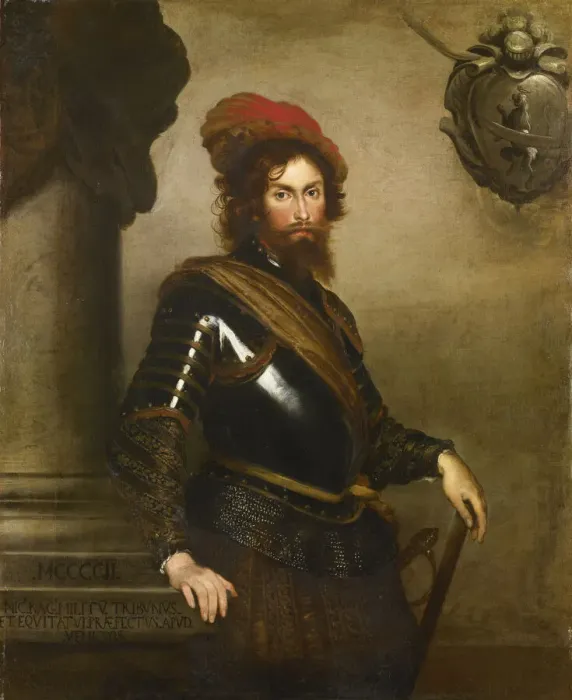 Framed Print : Portrait of NicoloRaggi. Creator: Strozzi, Bernardo (1581-1644) Framed Print : Portrait of NicoloRaggi. Creator: Strozzi, Bernardo (1581-1644)