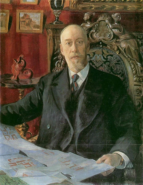 Portrait of Nikolai Karlovich von Meck (1863-1929)