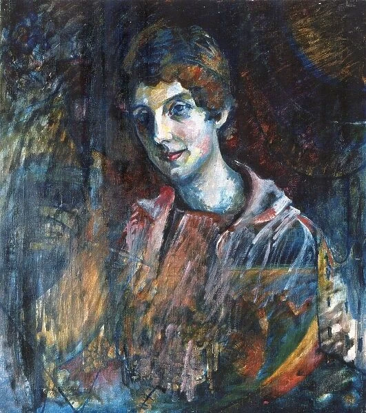 Portrait of Nina Kandinsky, the painters wife, 1917