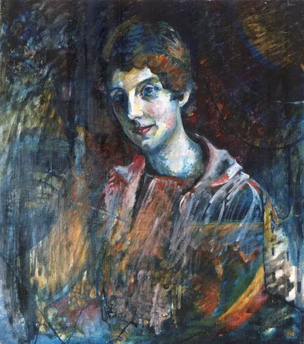 Framed Print : Portrait of Nina Kandinsky, the painters wife, 1917 Framed Print : Portrait of Nina Kandinsky, the painters wife, 1917