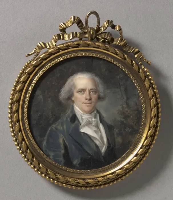Framed Print : Portrait of Noel-Francois Charles Caille des Fontaines, 1795 Framed Print : Portrait of Noel-Francois Charles Caille des Fontaines, 1795