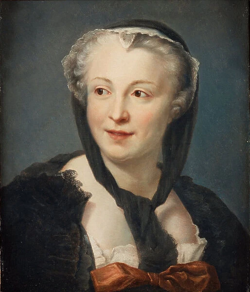 Portrait of the novelist Francoise de Graffigny (1695-1758)