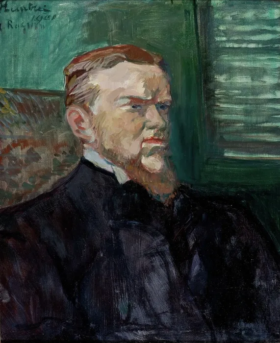 Framed Print : Portrait of Octave Raquin, 1901. Creator: Toulouse-Lautrec, Henri, de (1864-1901) Framed Print : Portrait of Octave Raquin, 1901. Creator: Toulouse-Lautrec, Henri, de (1864-1901)