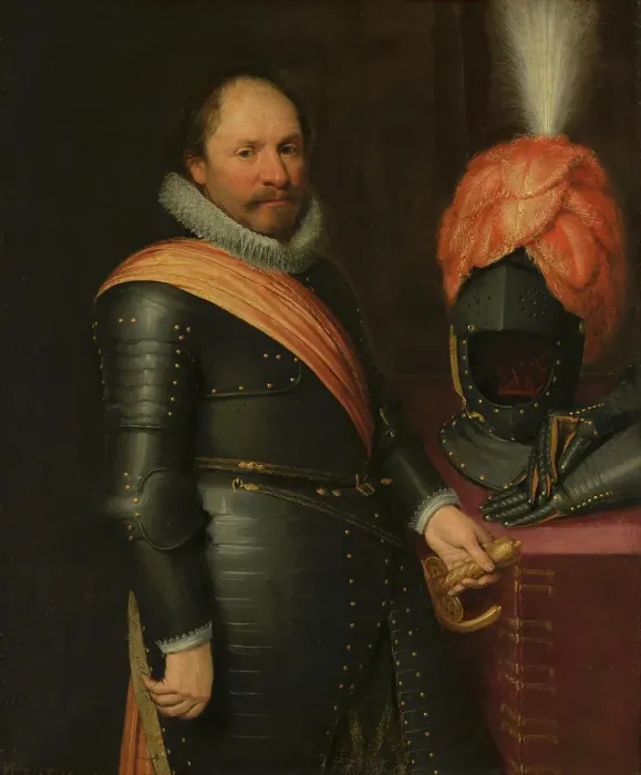 Framed Print : Portrait of an Officer, 1612. Creator: Jan Anthonisz van Ravesteyn Framed Print : Portrait of an Officer, 1612. Creator: Jan Anthonisz van Ravesteyn