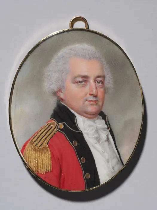 Framed Print : Portrait of an Officer, c. 1794. Creator: John I Smart (British, 1741-1811) Framed Print : Portrait of an Officer, c. 1794. Creator: John I Smart (British, 1741-1811)