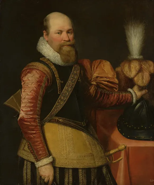 Framed Print : Portrait of an Officer, c1610s. Creator: Jan Anthonisz van Ravesteyn Framed Print : Portrait of an Officer, c1610s. Creator: Jan Anthonisz van Ravesteyn