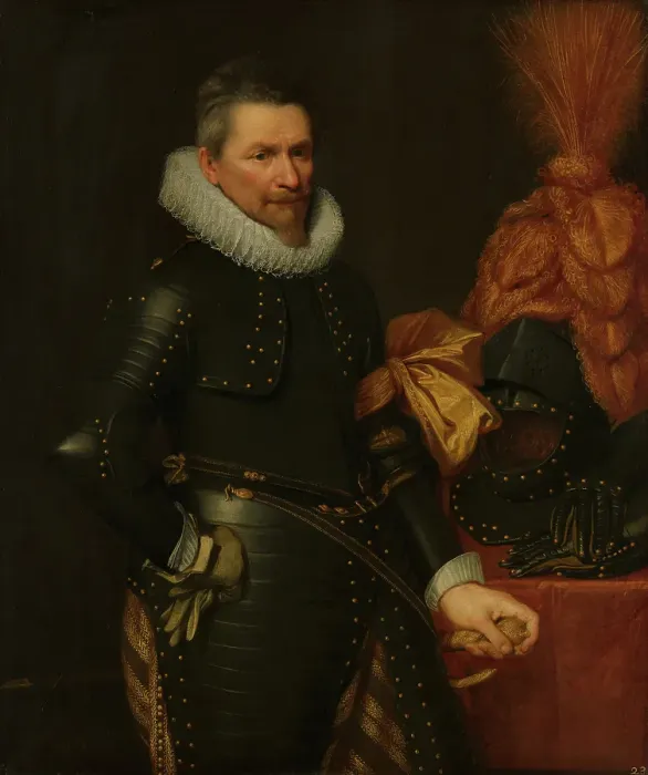 Framed Print : Portrait of an Officer, c1610s. Creator: Jan Anthonisz van Ravesteyn Framed Print : Portrait of an Officer, c1610s. Creator: Jan Anthonisz van Ravesteyn