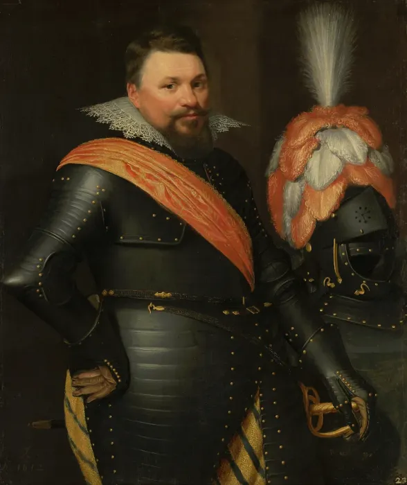 Framed Print : Portrait of an Officer, c1610s. Creator: Jan Anthonisz van Ravesteyn Framed Print : Portrait of an Officer, c1610s. Creator: Jan Anthonisz van Ravesteyn