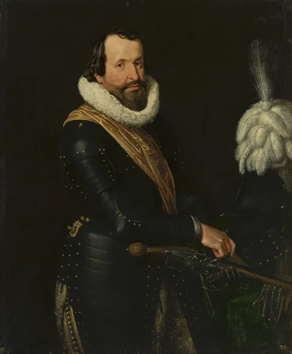 Framed Print : Portrait of an Officer, c1610s. Creator: Jan Anthonisz van Ravesteyn Framed Print : Portrait of an Officer, c1610s. Creator: Jan Anthonisz van Ravesteyn