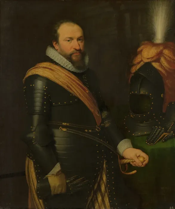 Framed Print : Portrait of an Officer, c1610s. Creator: Jan Anthonisz van Ravesteyn Framed Print : Portrait of an Officer, c1610s. Creator: Jan Anthonisz van Ravesteyn