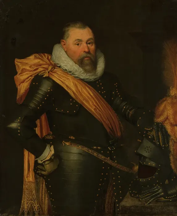 Framed Print : Portrait of an Officer, c1610s. Creator: Jan Anthonisz van Ravesteyn Framed Print : Portrait of an Officer, c1610s. Creator: Jan Anthonisz van Ravesteyn