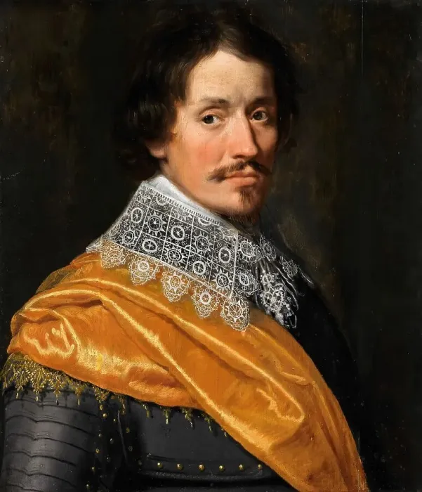 Framed Print : Portrait of an Officer, c.1625-c.1635. Creator: Wybrand Simonsz. de Geest the Elder Framed Print : Portrait of an Officer, c.1625-c.1635. Creator: Wybrand Simonsz. de Geest the Elder