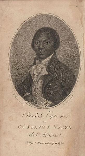 Portrait of Olaudah Equiano (known Gustavus Vassa) (1745-1797), 1789. Creator: Anonymous