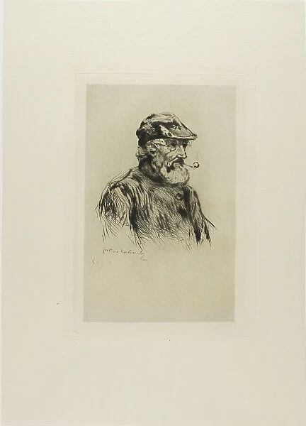 Portrait of an Old Fisherman, 1878. Creator: Gaston la Touche