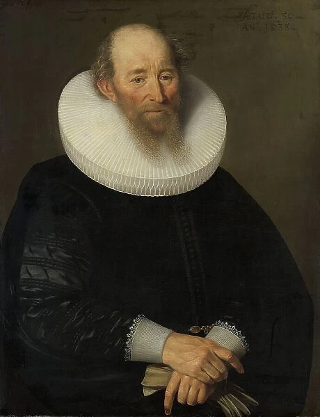 Portrait of an Old Man, 1638. Creator: Samuel Hoffmann