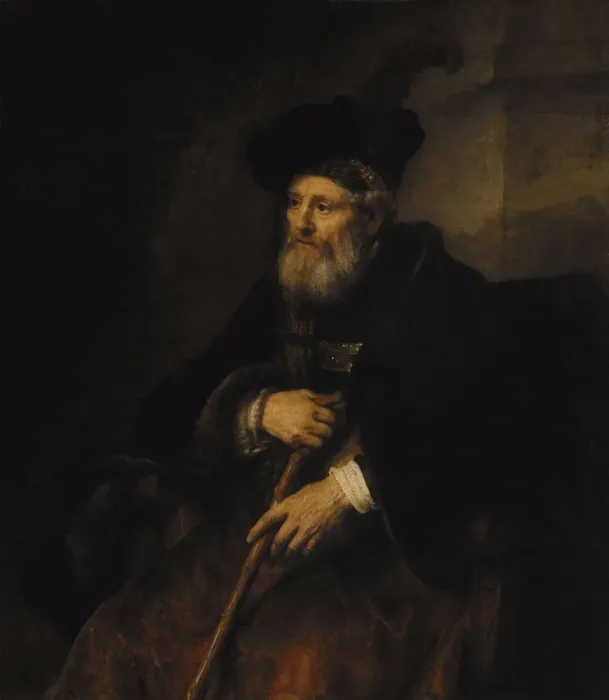 Framed Print : Portrait of an Old Man, 1645 Framed Print : Portrait of an Old Man, 1645