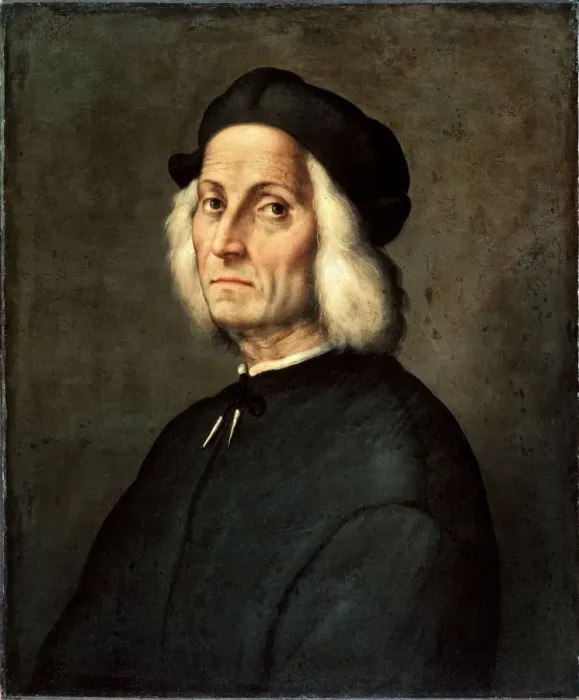 Framed Print : Portrait of an Old Man, 16th century. Artist: Ridolfo Ghirlandaio Framed Print : Portrait of an Old Man, 16th century. Artist: Ridolfo Ghirlandaio