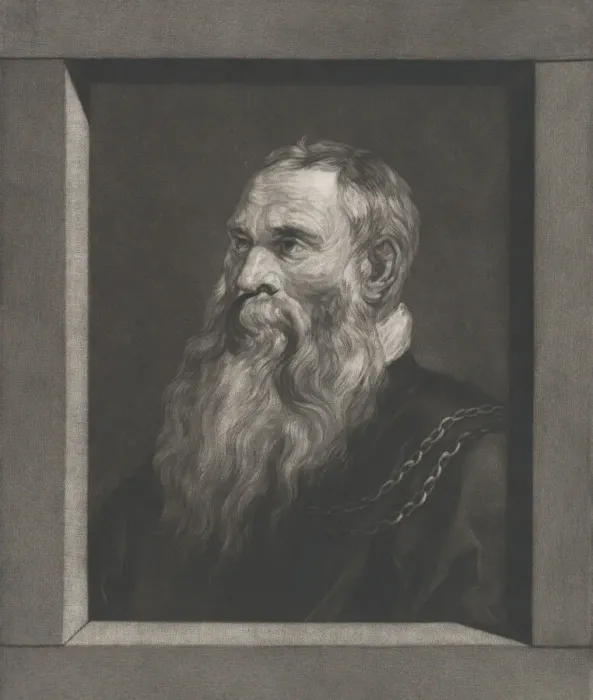 Framed Print : Portrait of an old man with a beard, ca. 1787-1851. Creator: Vincenz Georg Kininger Framed Print : Portrait of an old man with a beard, ca. 1787-1851. Creator: Vincenz Georg Kininger