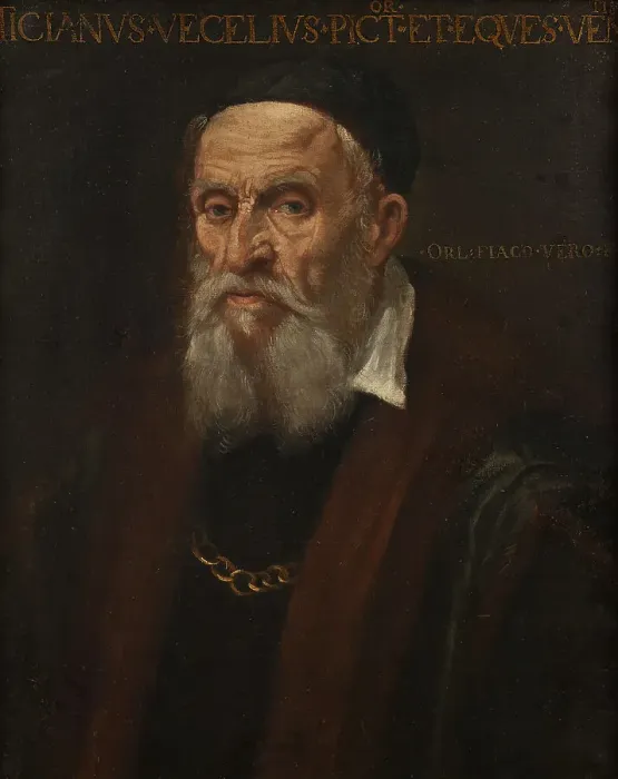 Framed Print : Portrait of an Old Man, c16th century. Creator: Orlando Fiacco Framed Print : Portrait of an Old Man, c16th century. Creator: Orlando Fiacco