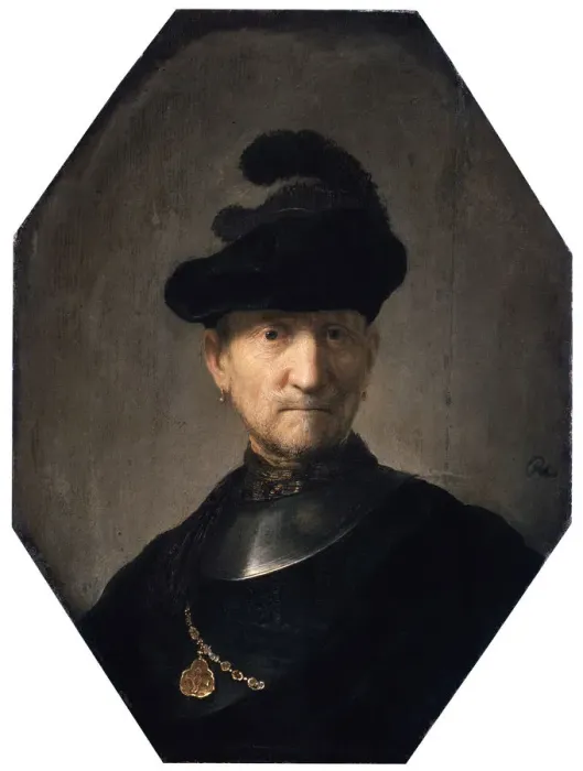Framed Print : Portrait of an Old Warrior, c1629-1630. Artist: Rembrandt Harmensz van Rijn Framed Print : Portrait of an Old Warrior, c1629-1630. Artist: Rembrandt Harmensz van Rijn