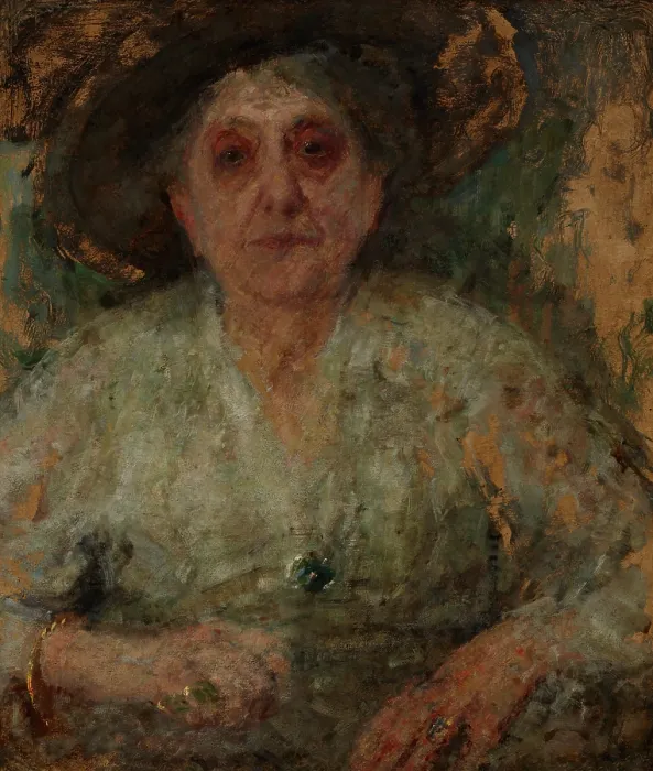 Framed Print : Portrait of an Older Lady, c1922. Creator: Olga Boznanska Framed Print : Portrait of an Older Lady, c1922. Creator: Olga Boznanska