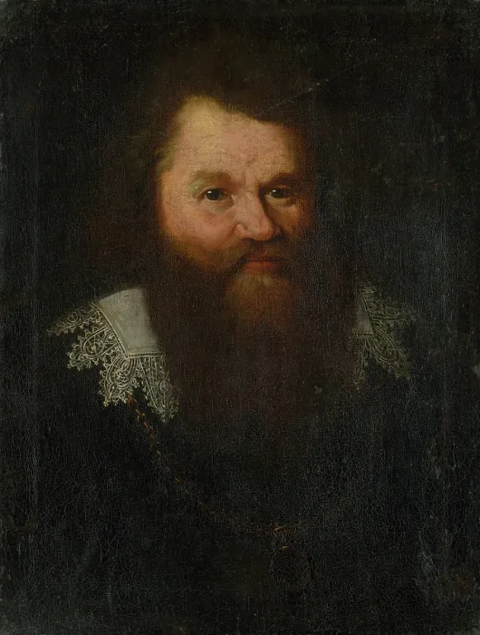 Framed Print : Portrait of an Older Man with Beard, 1600-1610. Creator: Unknown Framed Print : Portrait of an Older Man with Beard, 1600-1610. Creator: Unknown