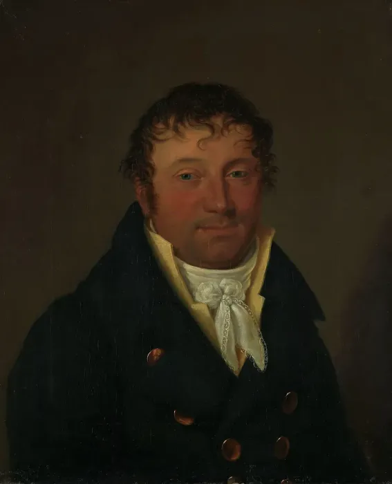 Framed Print : Portrait of Ole Leuthen Ring, c1820. Creator: Jacob Munch Framed Print : Portrait of Ole Leuthen Ring, c1820. Creator: Jacob Munch