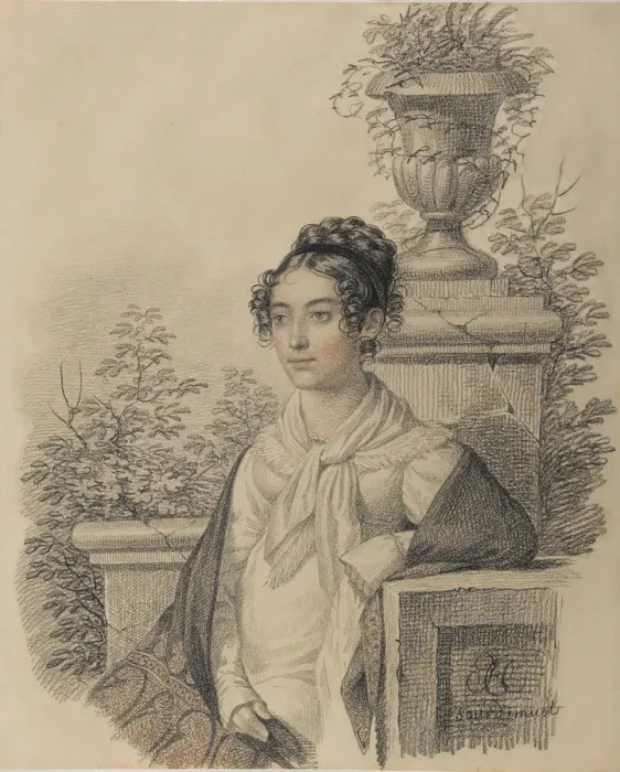 Framed Print : Portrait of Olga Nikolaevna Kokoshkina, nee Rezanova (1802-1828), Between 1824 and 1828 Framed Print : Portrait of Olga Nikolaevna Kokoshkina, nee Rezanova (1802-1828), Between 1824 and 1828