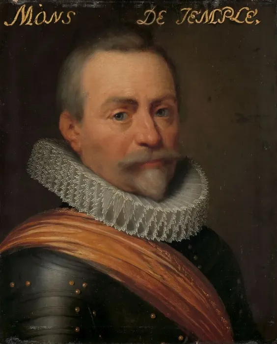 Framed Print : Portrait of Olivier van den Tempel (1540-1603), Lord of Corbeecke, c.1609-c.1633. Creator: Workshop of Jan Antonisz van Ravesteyn Framed Print : Portrait of Olivier van den Tempel (1540-1603), Lord of Corbeecke, c.1609-c.1633. Creator: Workshop of Jan Antonisz van Ravesteyn