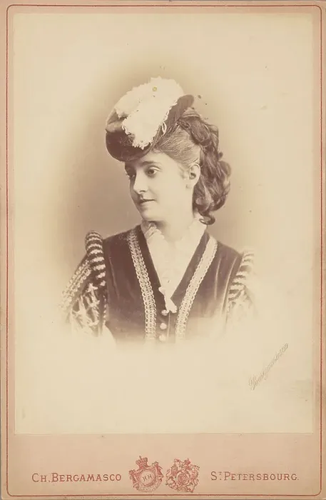 Framed Print : Portrait of the opera singer Adelina Patti (1843-1919), 1870-1875. Creator: Bergamasco, Charles (Karl) (1830-1896) Framed Print : Portrait of the opera singer Adelina Patti (1843-1919), 1870-1875. Creator: Bergamasco, Charles (Karl) (1830-1896)