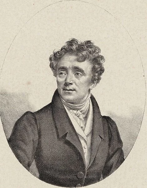 Portrait of the opera singer Louis Antoine Eleonore Ponchard (1787-1866), ca 1835
