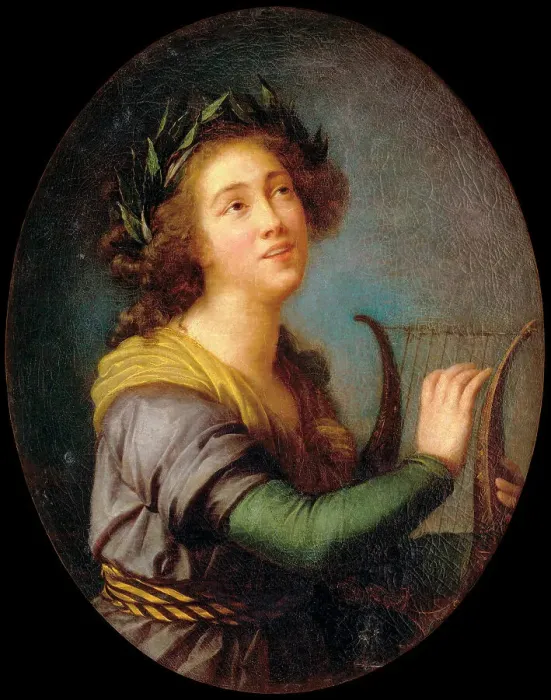 Framed Print : Portrait of the opera singer Luísa Todi (1753-1833), 1789. Creator: Vigée Le Brun, Louise Élisabeth (1755-1842) Framed Print : Portrait of the opera singer Luísa Todi (1753-1833), 1789. Creator: Vigée Le Brun, Louise Élisabeth (1755-1842)