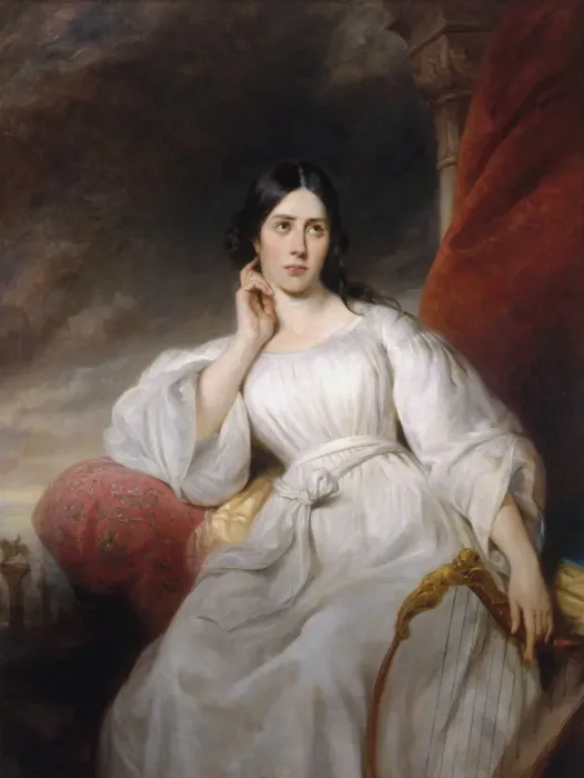 Framed Print : Portrait of the opera singer Maria Malibran-Garcia (1808-1836), as Desdemona, 1830 Framed Print : Portrait of the opera singer Maria Malibran-Garcia (1808-1836), as Desdemona, 1830