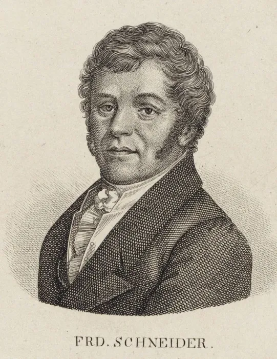 Framed Print : Portrait of the organist and composer Friedrich Schneider (1786-1853). Creator: Anonymous Framed Print : Portrait of the organist and composer Friedrich Schneider (1786-1853). Creator: Anonymous