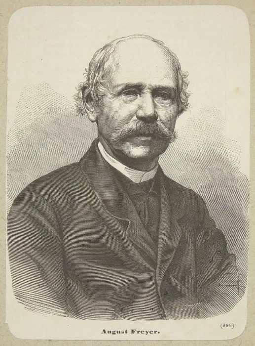 Framed Print : Portrait of the organist and composer Karol August Freyer (1801-1883). Creator: Styfi, Jan (1841-1921) Framed Print : Portrait of the organist and composer Karol August Freyer (1801-1883). Creator: Styfi, Jan (1841-1921)