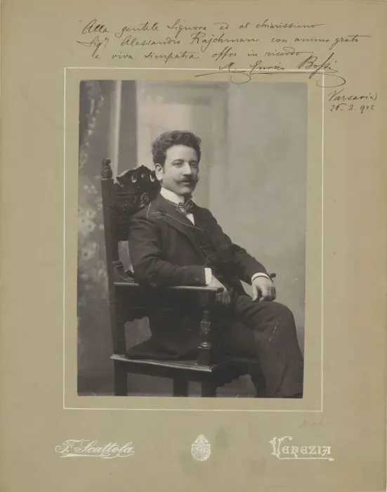 Framed Print : Portrait of the organist and composer Marco Enrico Bossi (1861-1925), c. 1900. Creator Framed Print : Portrait of the organist and composer Marco Enrico Bossi (1861-1925), c. 1900. Creator