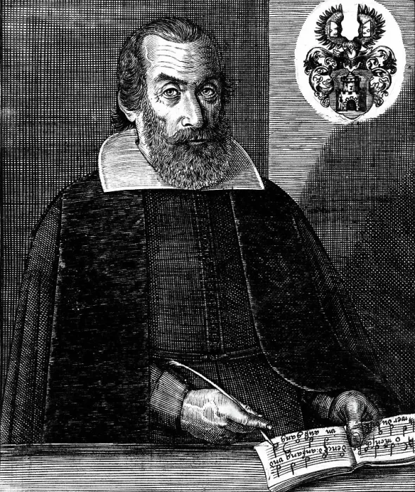 Framed Print : Portrait of Organist und Komponist Johann Staden (1581-1634). Creator: Pfann, Johann (1601-1682) Framed Print : Portrait of Organist und Komponist Johann Staden (1581-1634). Creator: Pfann, Johann (1601-1682)