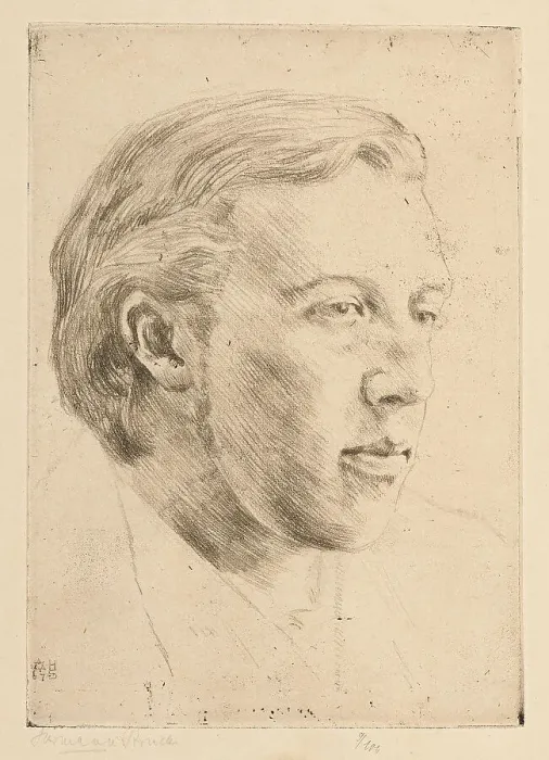 Framed Print : Portrait of Oscar Wilde (1854-1900), 1907. Creator: Struck, Hermann (1876-1944) Framed Print : Portrait of Oscar Wilde (1854-1900), 1907. Creator: Struck, Hermann (1876-1944)