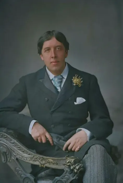 Framed Print : Portrait of Oscar Wilde, 1889. Creator: W&D Downey Framed Print : Portrait of Oscar Wilde, 1889. Creator: W&D Downey